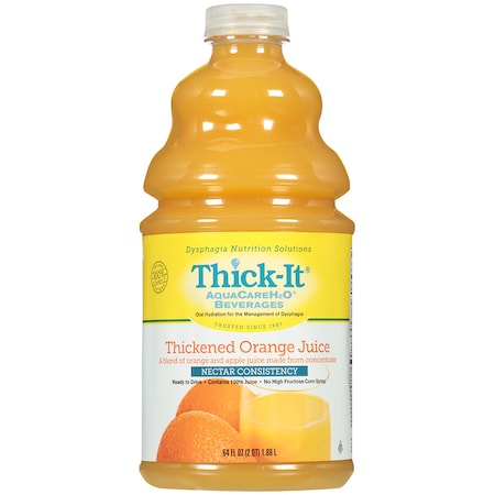 Thick It Clear Advantage Thickened Orange Juice Blend With Nectar Consistency 64 fl. oz., PK4 B477-A5044